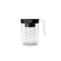 Set cana gradata pentru masurat 2 piese, Brabantia, Tasty+, 1 L, 250 ml, plastic, gri inchis