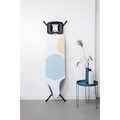Masa de calcat, Brabantia B, PerfectFlow Spring Bubbles, 124x38 cm, 7 pozitii de reglare, otel/bumbac