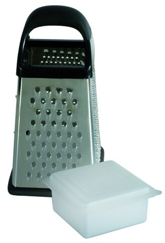 Rice Reszelő tárolóval, Domotti, 25,5 cm, rozsdamentes acél