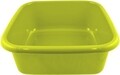 Domotti Négyzet alakú mély tál, 36x36 cm, műanyag, zöld