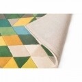 Covor Prism Green/Multi, Flair Rugs, 120x170 cm, lana, verde/multicolor