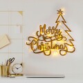 Decoratiune de luminoasa XMASGOLD-008, Tanelorn, 62x60 cm, metal, auriu