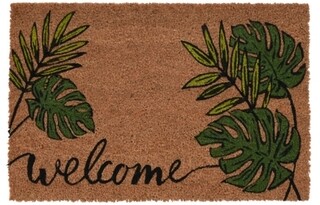 39x59 cm, Barna/Zöld, Welcome