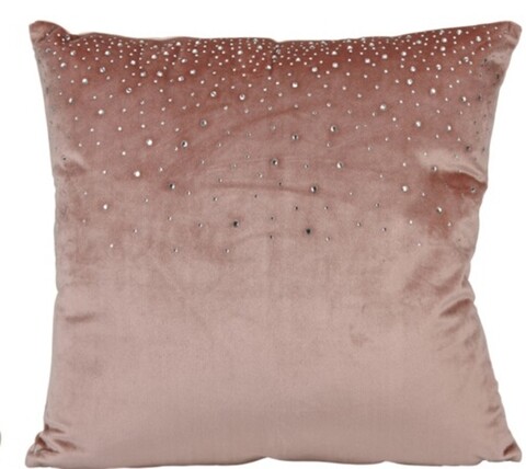Perna Diamonds, 45x45x8 cm, poliester, roz