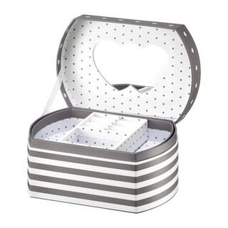 16.5x11x8.5 cm, Szürke, Klasszikus