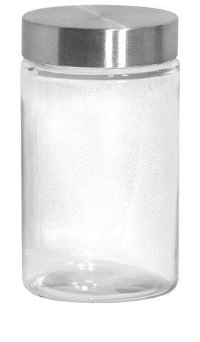 Borcan cu capac Anabel, Domotti, 25 cm, sticla