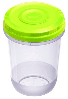 11.5x11.5x15.5 cm, Verde, 1 L