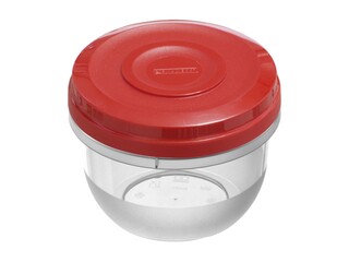 11x11x8.5 cm, Piros, 500 ml