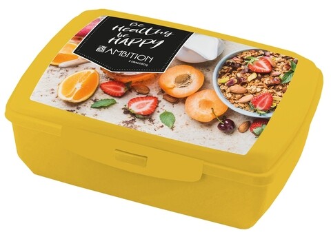 Caserola mic dejun Summer, Ambition, 20x13 cm, galben