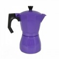 Cafetiera Italian Purple, Jocca, 10 x 16 x 19 cm, aluminiu, mov