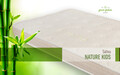 Saltea Green Future NATURE KIDS, 70x140 cm, H 10 cm, husa cu fibre de bambus si structura cu spuma latex