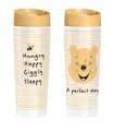 Cana termos Winnie the Pooh, Disney, 400 ml, inox, galben
