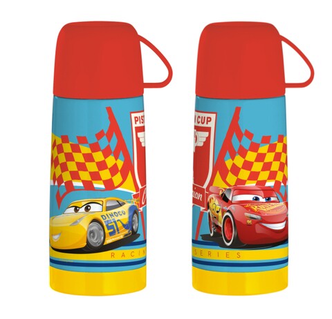 Termos Cars Racing, Disney, 320 ml, inox, multicolor