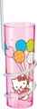 Hello Kitty Pohár szívószállal, Sanrio, 325 ml, műanyag
