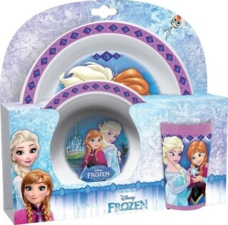 24x23.5x6.5 cm, Multicolor, Set de masa 3 piese