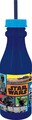 Recipient apa cu pai Star Wars, Disney, 500 ml, plastic, albastru