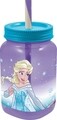 Frozen Pohár szívószállal, Disney, 500 ml, műanyag