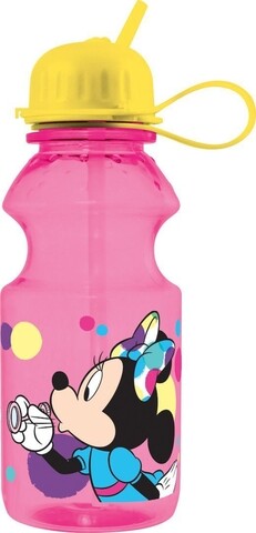 Recipient apa Minnie, Disney, 400 ml, plastic, roz