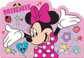 Minnie tányértartó, Disney, 42x29 cm, rózsaszín