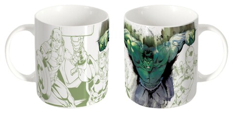 Cana Hulk Avengers, Marvel, 460 ml, portelan
