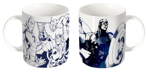 Cana Captain America Avengers, Marvel, 460 ml, portelan