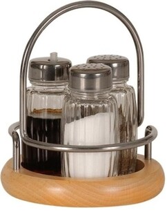 11x11x13 cm, Transparent, Oliviera 3 piese