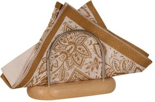 13x6x9.3 cm, Természetes, Szalvétatartó