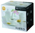 Set cafea 17 piese Kubiko, Ambition, 750 ml, portelan, alb