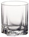 Set 6 pahare whisky Luna, Pasabahce, 368 ml, sticla, transparent