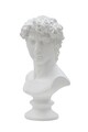 Statueta decorativa Roman, Mauro Ferretti, 21.5x14.5x34 cm, poliresina, alb