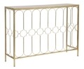Consola Balcony, Mauro Ferretti, 112x31x81.25 cm, fier, auriu