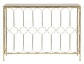 Consola Balcony, Mauro Ferretti, 112x31x81.25 cm, fier, auriu