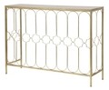 Consola Balcony, Mauro Ferretti, 112x31x81.25 cm, fier, auriu