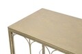 Consola Balcony, Mauro Ferretti, 112x31x81.25 cm, fier, auriu