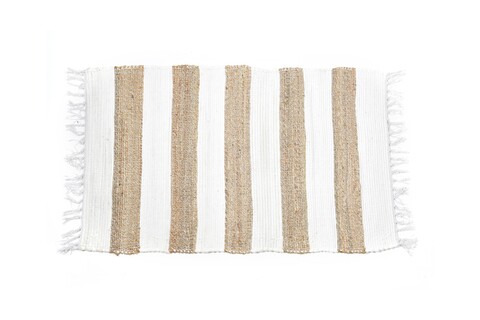 Jutaszőnyeg, Mercury, 45x75 cm, pamut / juta