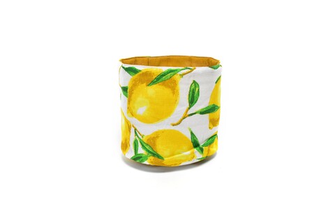 Cos pentru paine The land of the sun, Mercury, 17x17 cm, bumbac, multicolor