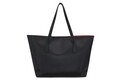 Geanta Juicy Couture 168, 45x13x30 cm, piele ecologica, negru/rosu