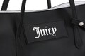 Geanta Juicy Couture 168, 45x13x30 cm, piele ecologica, negru/alb