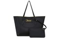 Geanta Juicy Couture 168, 45x13x30 cm, piele ecologica, negru/galben