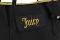 Geanta Juicy Couture 168, 45x13x30 cm, piele ecologica, negru/galben