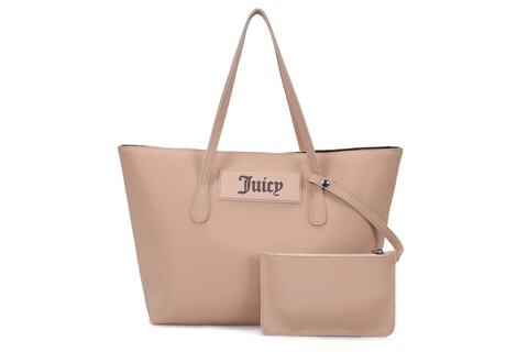 Geanta Juicy Couture 168, 45x13x30 cm, piele ecologica, camel/maro
