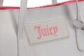Geanta Juicy Couture 168, 45x13x30 cm, piele ecologica, gri/roz