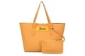 Geanta Juicy Couture 168, 45x13x30 cm, piele ecologica, galben/maro