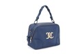 Geanta Juicy Couture 192, 25x10x17 cm, piele ecologica, albastru inchis