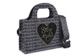 Geanta Juicy Couture 207, 28x7x18 cm, piele ecologica, negru