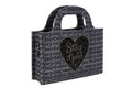 Geanta Juicy Couture 207, 28x7x18 cm, piele ecologica, negru