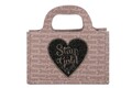 Geanta Juicy Couture 207, 28x7x18 cm, piele ecologica, negru