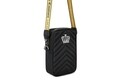 Geanta Juicy Couture 318, 13x5x20 cm, piele ecologica, negru