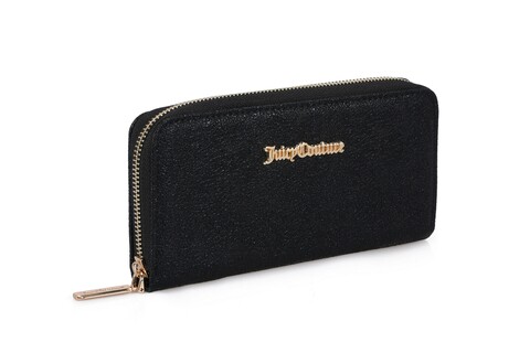 Portofel Juicy Couture 345, 20x3x10 cm, piele ecologica, negru