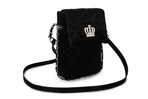 Geanta Juicy Couture 352, 16x4x23 cm, piele ecologica, negru